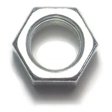 12mm-1.25 Zinc Plated Class 8 Steel Jis Extra Fine Thread Hex Nuts (15 Pcs.)