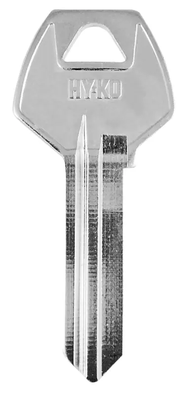 Hy-ko Co107 Key Blank For Corbin/russwin Locks - Nickel-plated Brass Construction