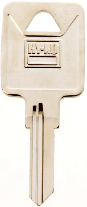 Hy-ko Home House/office Key Blank Tm1 For Trimark Locks - Brass Nickel Finish