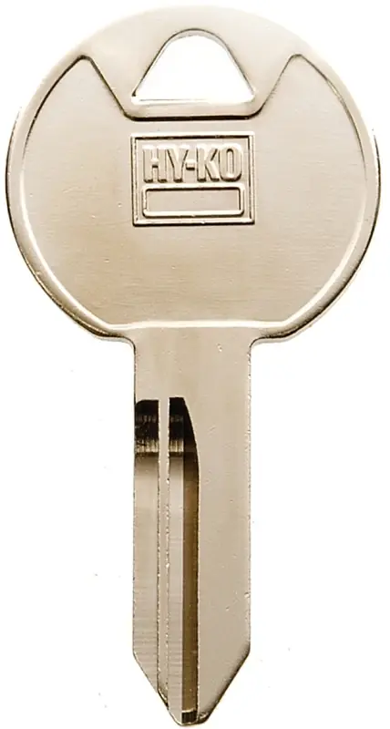 Hy-ko Double Sided Automotive Key Blank For Trimark Cabinet Locks And Padlocks