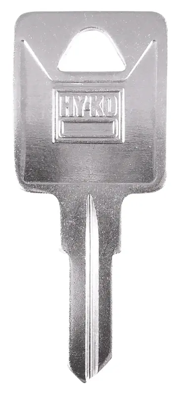 Hy-ko Traditional Key Blank For Trimark Tm17 Locks - Single Sided Brass Nickel-plated