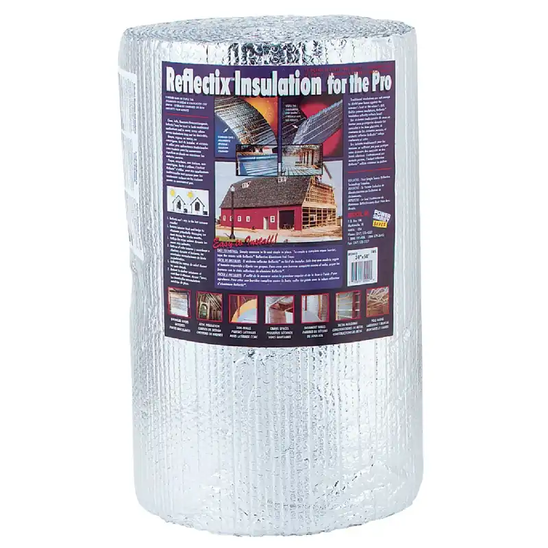 Insulation, Double Bubble Foil, 24 In. X 50 Ft.