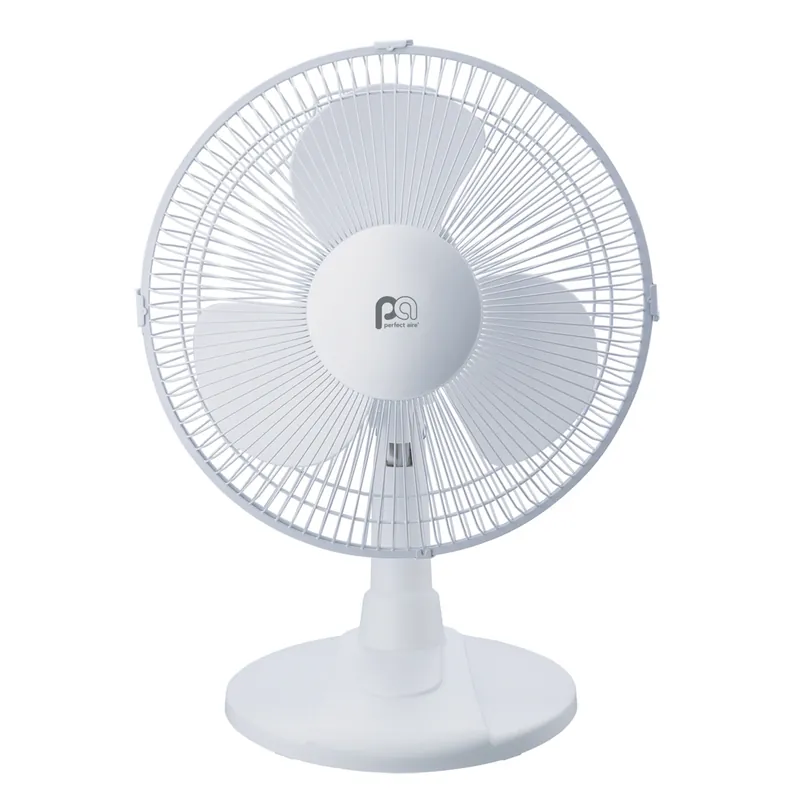 18.5 In. H X 12 In. D 3-speed Oscillating Table Fan Model 1pafd12