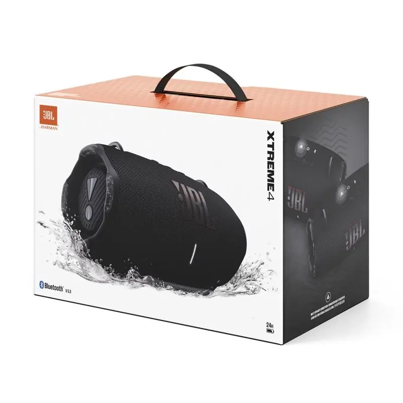 Jbl Xtreme 4 Wireless Bluetooth Weather Resistant Portable Speaker, Black