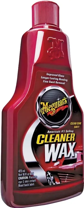 1-step Liquid Cleaner Car Wax, 16 Oz.