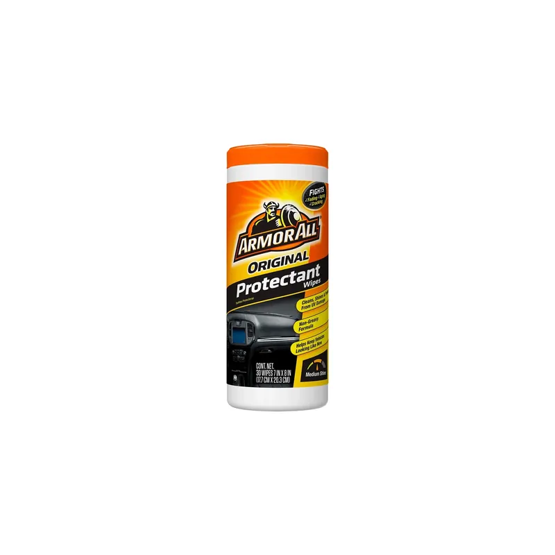 Original Plastic/rubber/vinyl Protectant Wipes 30 Wipes
