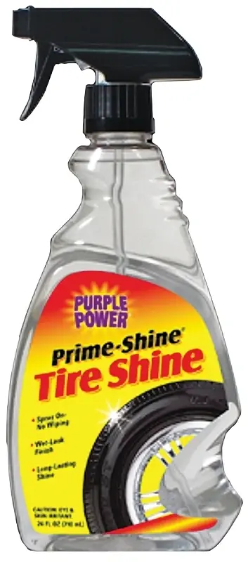 Cleaner Tire Shine 24 Ounce - Ultra-black Shine For Tires And Trim