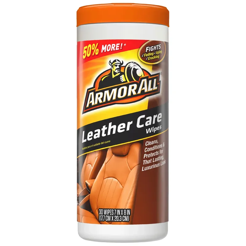 Leather Cleaner/conditioner Wipes 30 Ct