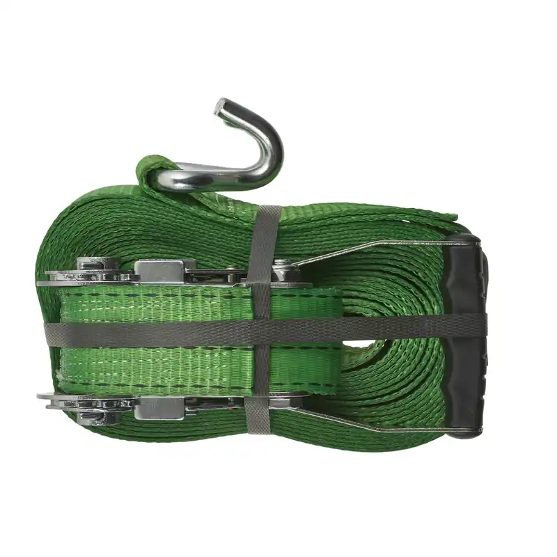 2 In. W X 30 Ft. L Green Ratchet Tie Down Strap 3333 Lb 1 Pk