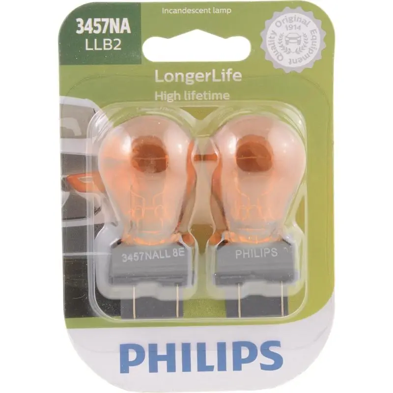 Longerlife Incandescent Miniature Automotive Bulb 3457nallb2 For Parking/side Marker/turn