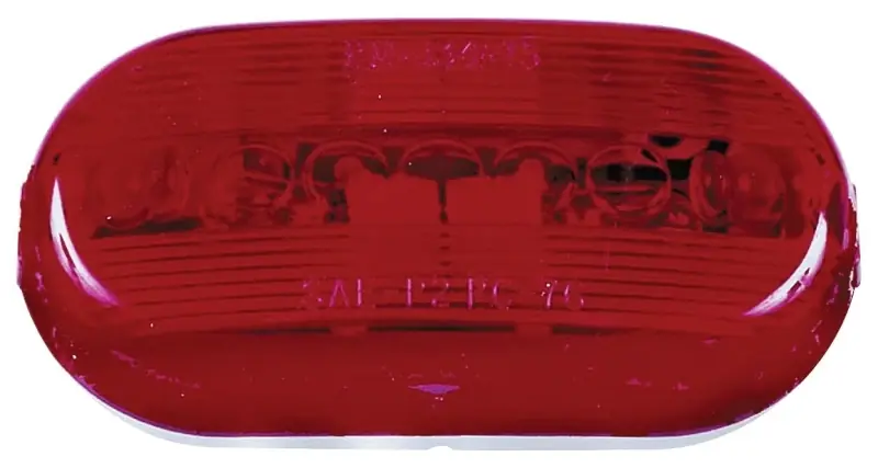 V135r Oblong Red 2 In. Clearance Light With Acrylic Lens