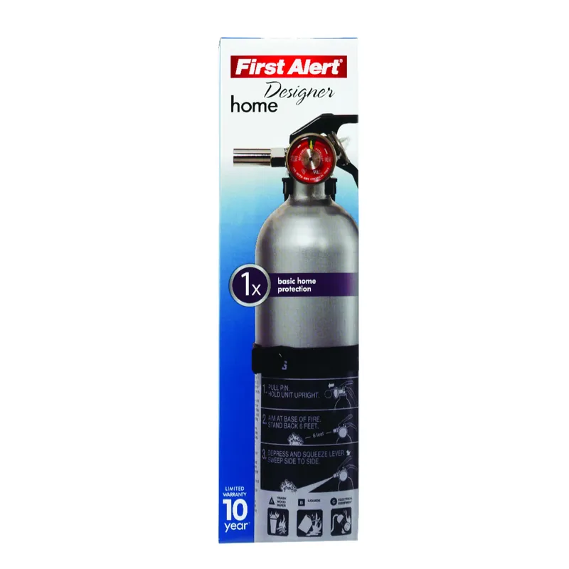 Designer 2-1/2 Lb Fire Extinguisher For Household Use - Osha/us Coast Guard Approved