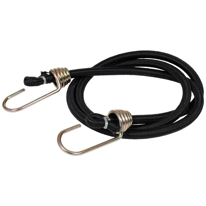 Black Bungee Cord 48 In. L X 0.374 In. 1 Pk