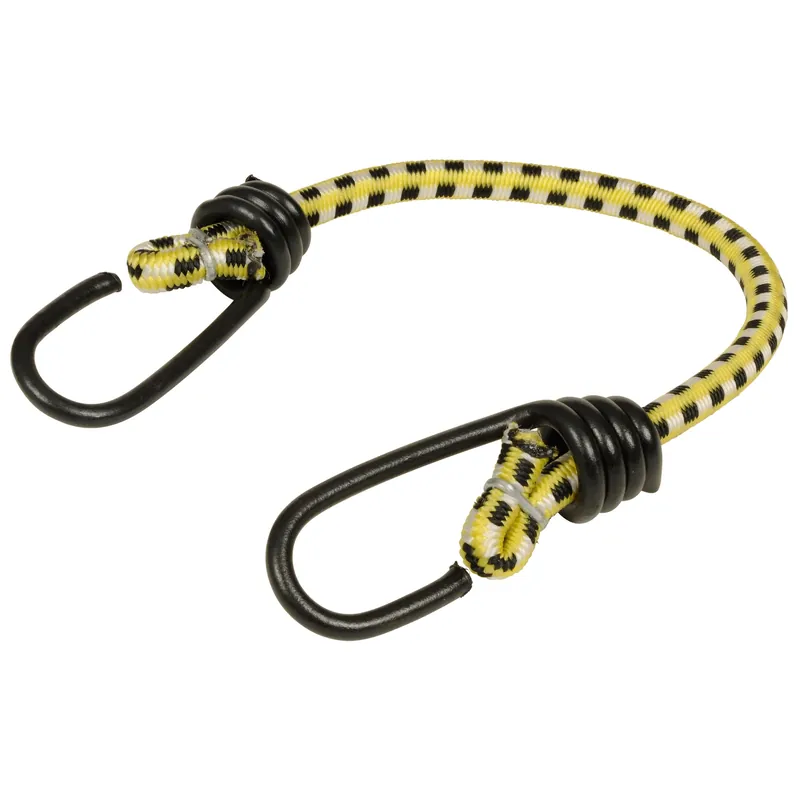 Yellow Bungee Cord 13 In. L X 0.315 In. 1 Pk
