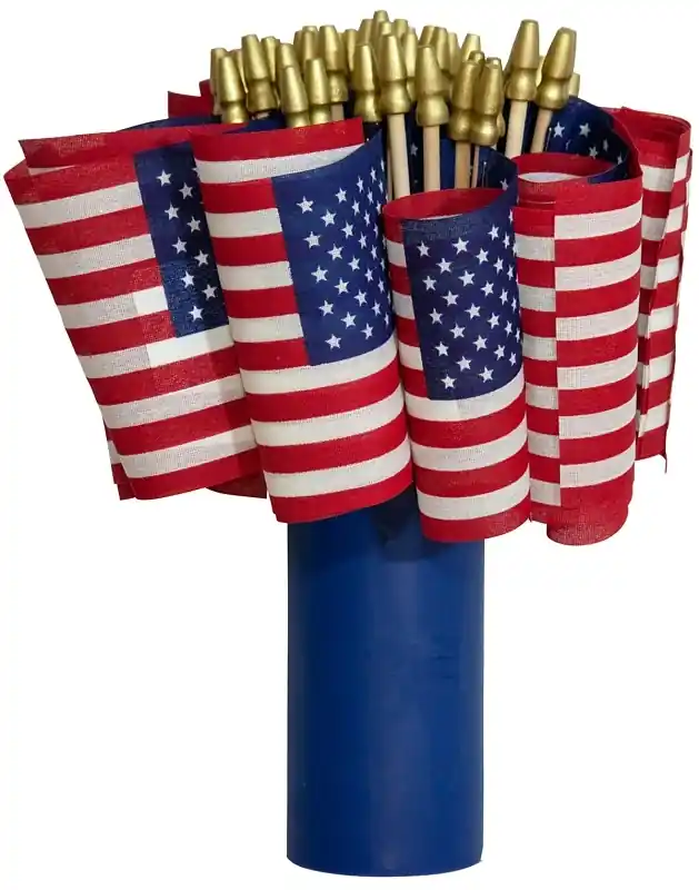 American Stick Flag 12 In. H X 18 In. W