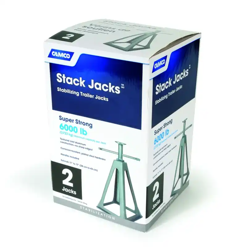 6000 Lb For Stack Jacks 2 Pk
