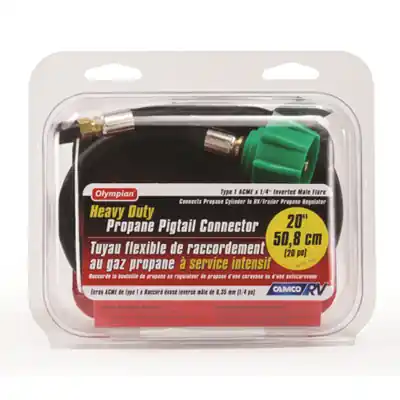 20 In. L Pigtail Propane Hose Connector 1 Pk