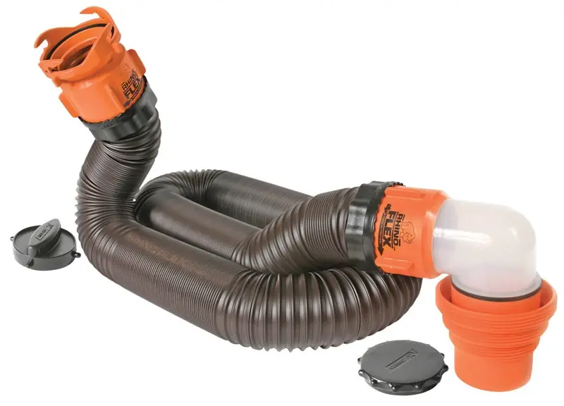 Rhinoflex Rv Sewer Kit With Pre-attached Fittings 1 Pk