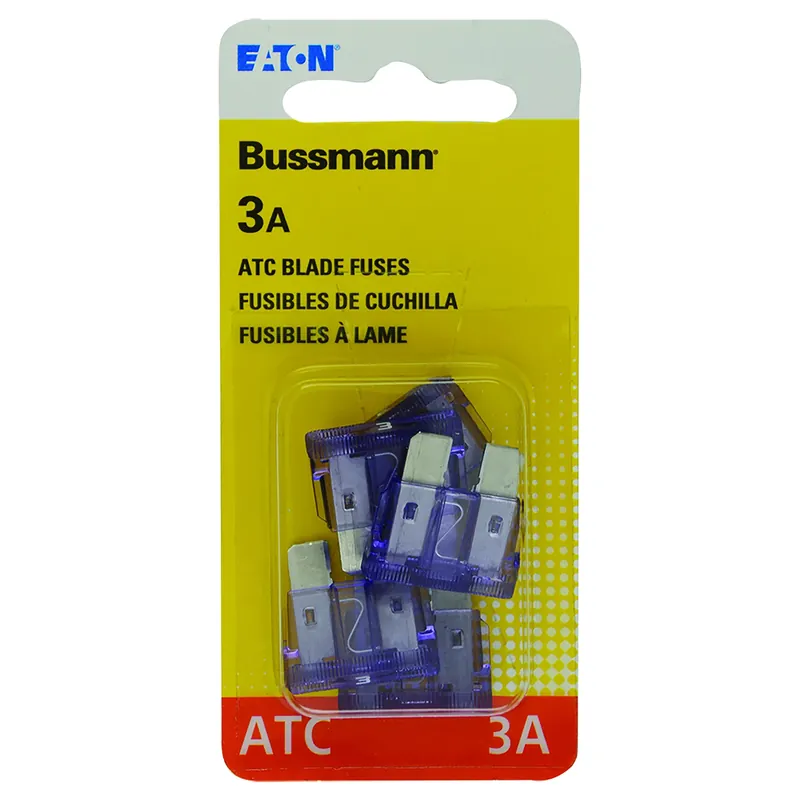 3 Amps Atc Purple Blade Fuse 5 Pk