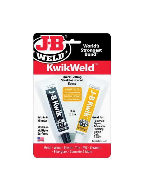 Kwikweld High Strength Automotive Epoxy Paste 2 Oz