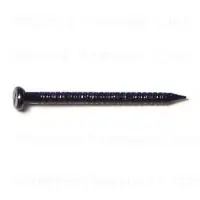 1 Inch Black Painted Steel Panel Flat Head Nails - Durable And Versatile Fasteners