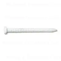 1 Inch White Painted Steel Panel Flat Head Nails - Durable And Versatile Fasteners