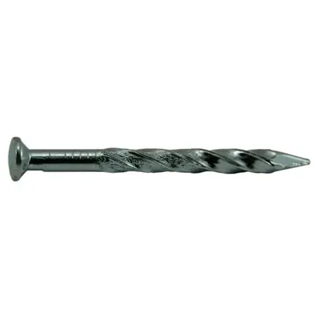 1-1/4 Inch Zinc Plated Steel Carpet Trim Nails - Brad Head Design