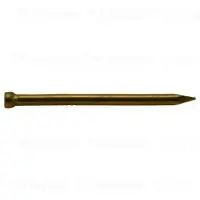 17 Gauge X 1 Inch Solid Brass Wire Brads For Durable Fastening