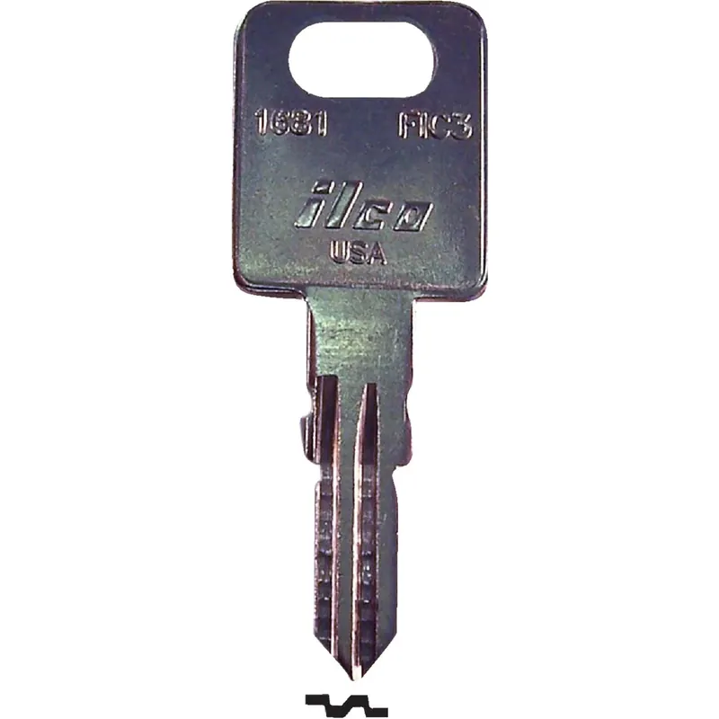 Key Blank For Fic Camper/mobile Home Locks