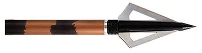 Archery Target Point, Grizzly 3-blade Broadhead, 125 Grain, 1-3/16-in., 3-ct.