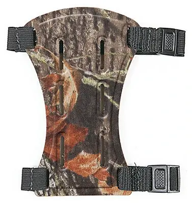Archery Molded Arm Guard, Adjustable Straps, Camouflage, 6.5-in.