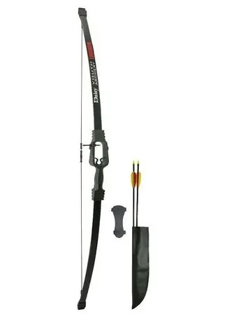 Youth Archery Longbow - Model 1107815 - Black Finish - Perfect For Beginners