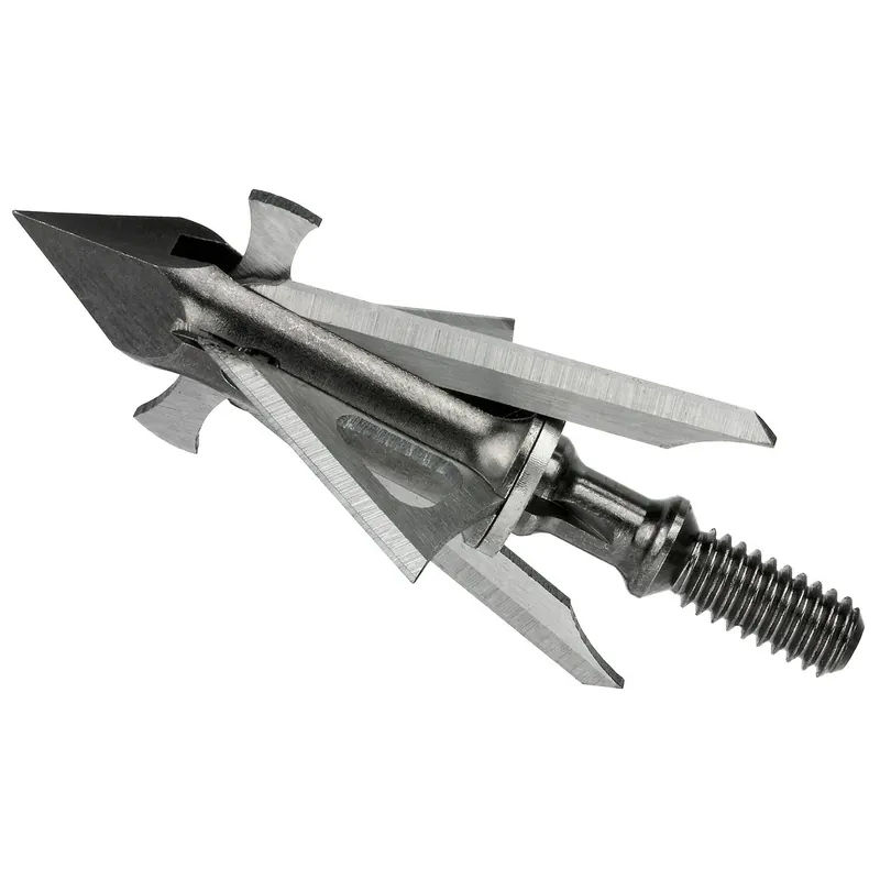 Muzzy 297 Muzzy Broadhead Trocar Hybrid 100gr 4-blade 1 5/8 Cut 3pk
