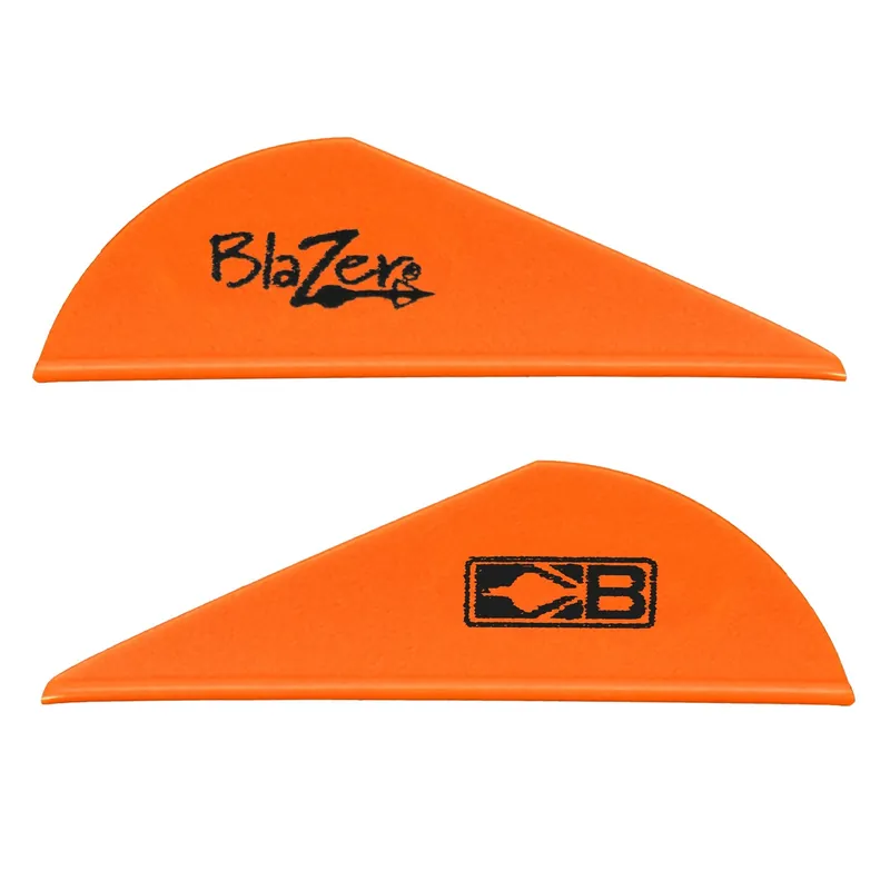 88687702 Bohning Blazer Broadhead Vanes - Neon Orange - 36 Pack