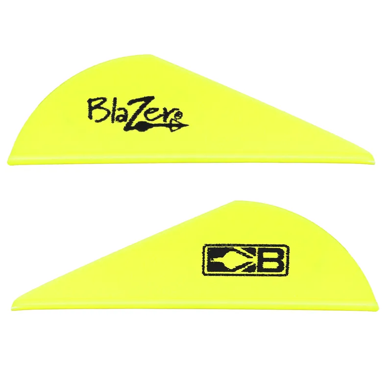 88687701 Bohning Blazer Broadhead Vanes - Neon Yellow - 36 Pack