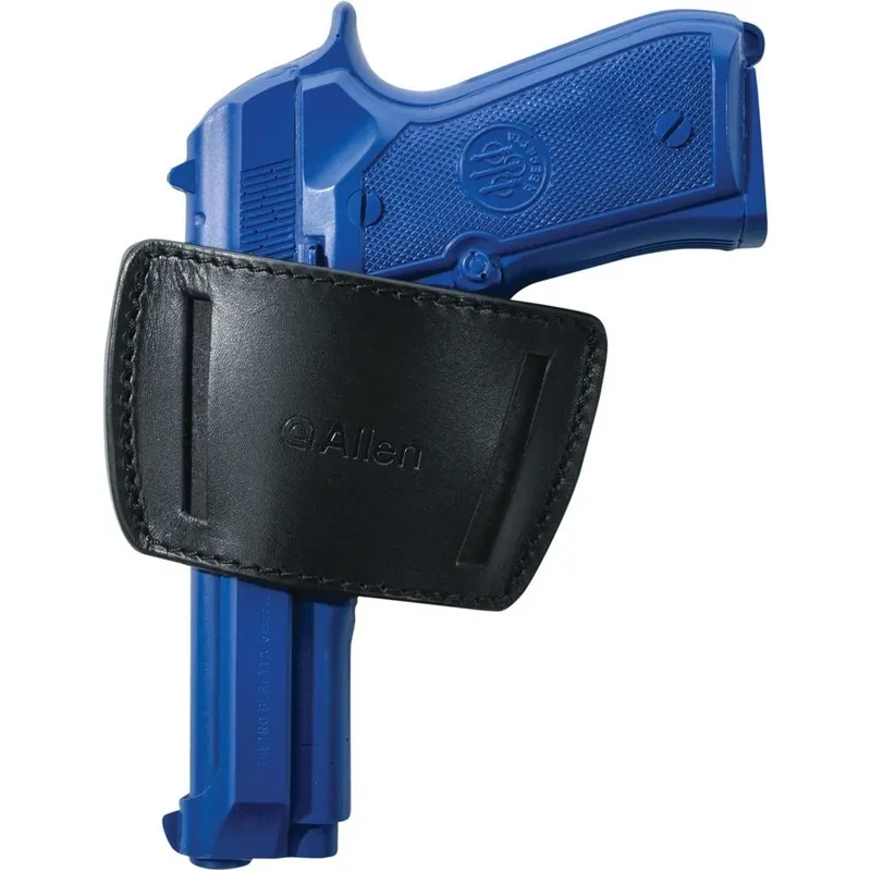 Glenwood Belt Slide Leather Holster, Size 01, Black, Medium Frame