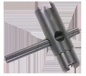 Universal 11 Musket Nipple Wrench - Two-sided Muzzleloader Tool