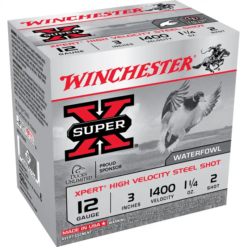 Xpert Hi-velocity Steel Shotshells - 12 Gauge - 2 Shot - 1-1/4 Oz - 1400 Fps