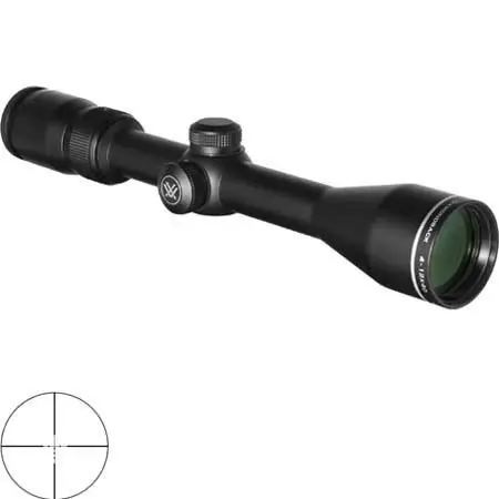 Diamondback 4-12x40mm Riflescope With Dead-hold Bdc Reticle And Matte Finish