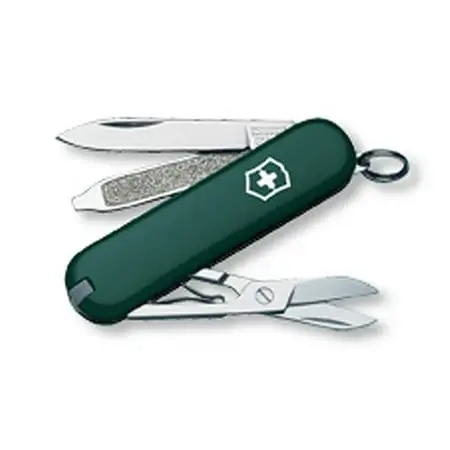 Swiss Army Classic Sd Pocket Knife - Hunter Green, 58mm, Model 58024