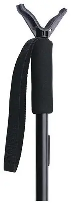 Shooter‘s Staff, Black Aluminum, 21.5 To 61 In.