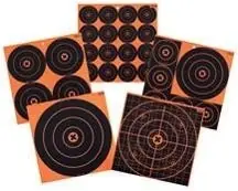 Y Big Burst Revealing Targets - (12) 6" Targets
