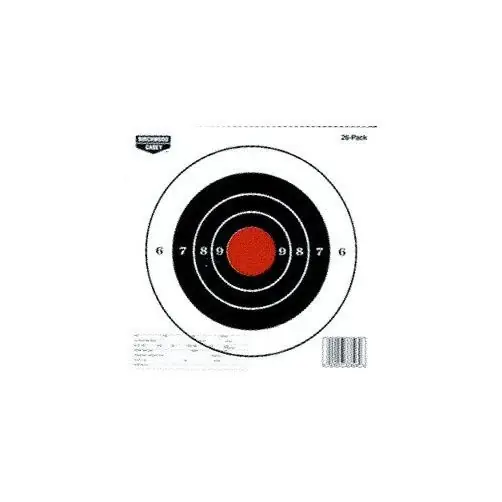 1403842 8 In. Eze-scorer Bullseye Target, Pack Of 26