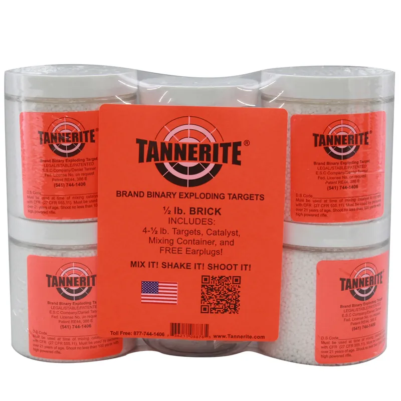 Half Brick Target 1/2 Pound 4 Pack