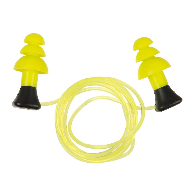 Ultrx Tethered Sil Plug Yel 3pr