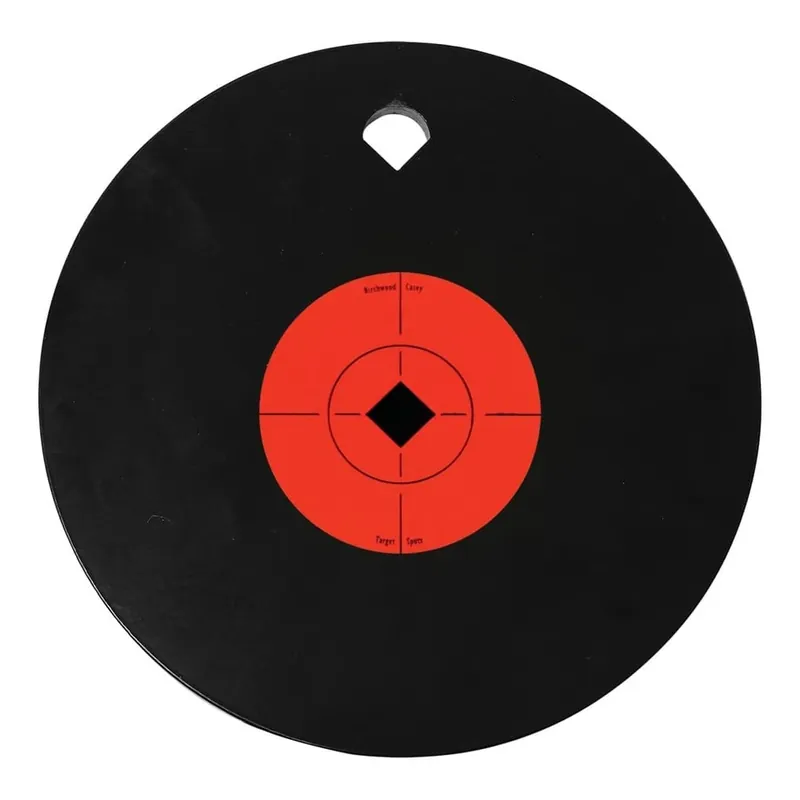 47615 World Of Targets Ar500 Steel Gong 10 Inch Two Hole