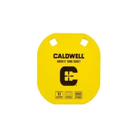 Caldwell Ar500 5 Yellow Steel Target For Shooting Practice