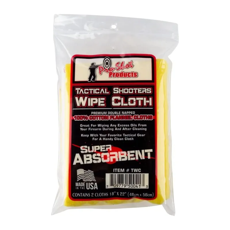 Shooters Wipe Cloth 2qty/bag