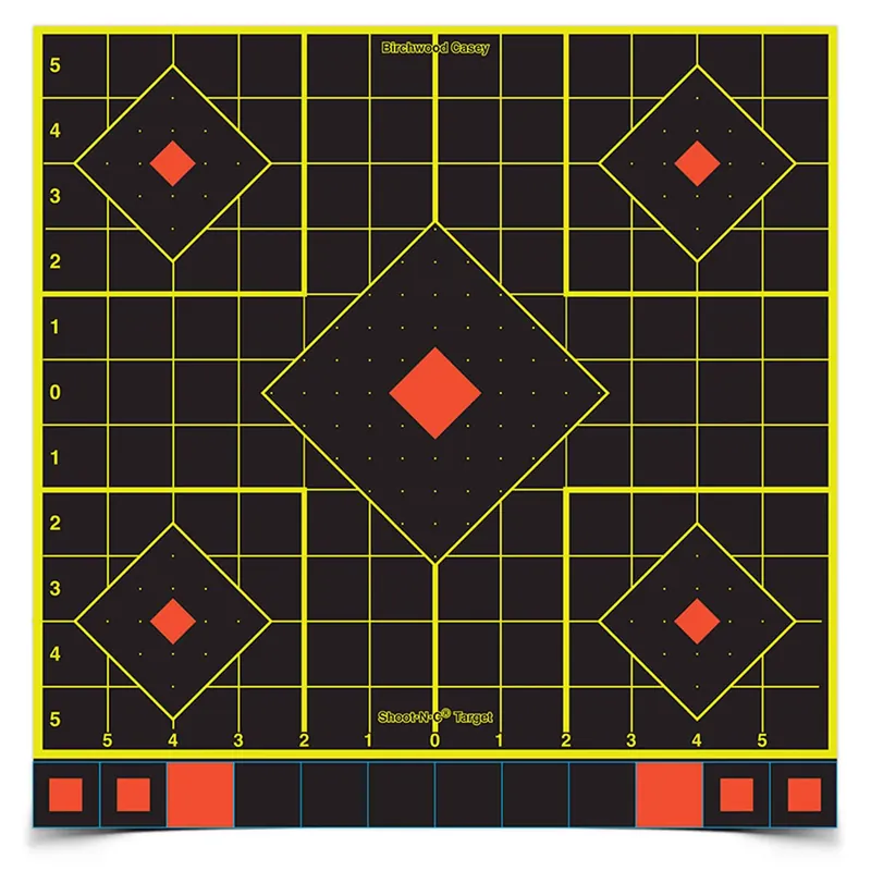 34207 Shoot-n-c 12 In. Sight-in Target-5 Targets