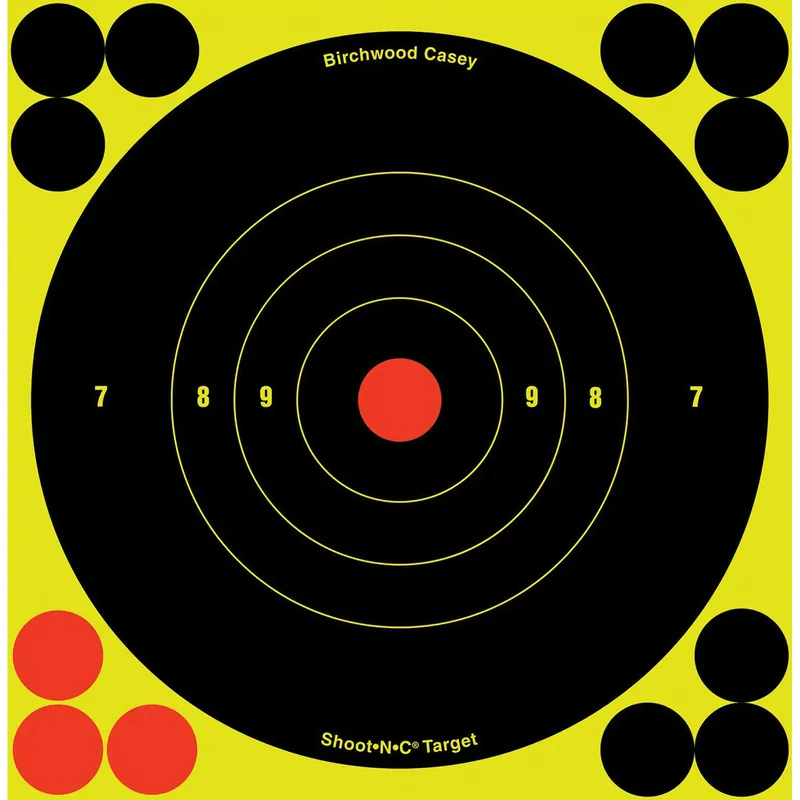 Birchwood Casey Shoot-n-c 12pk 6" Diameter Reactive Targets